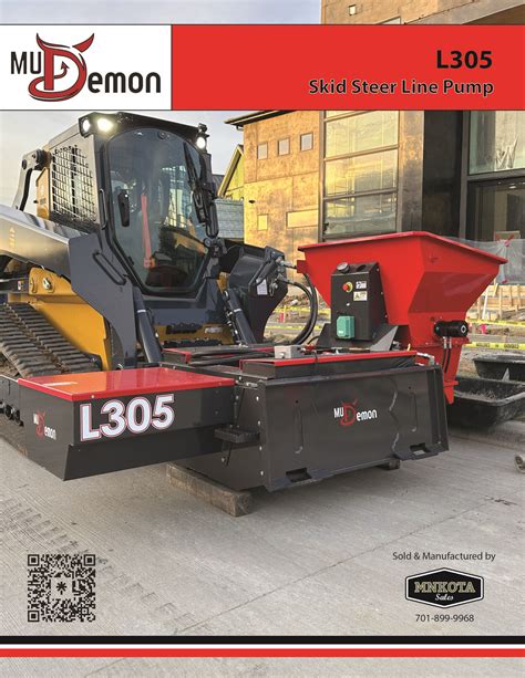 skid steer concrete pump rental|mud demon concrete pump.